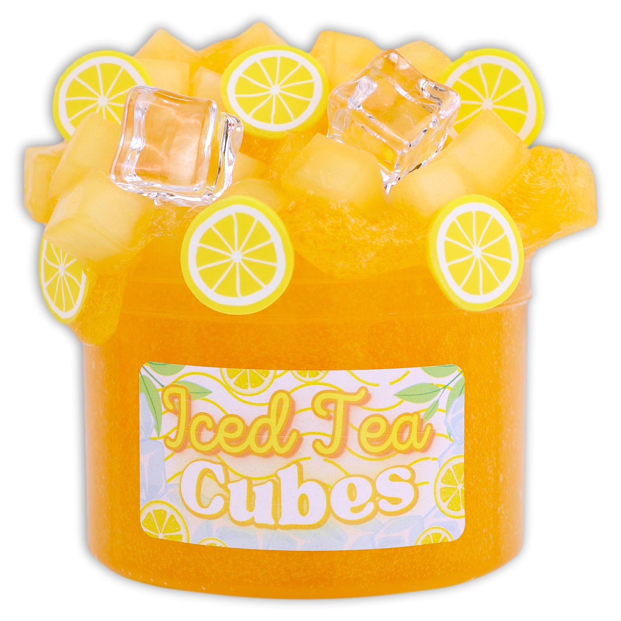 Iced Tea Cubes Jelly Cube Slime - Shop Slime - Dope Slimes
