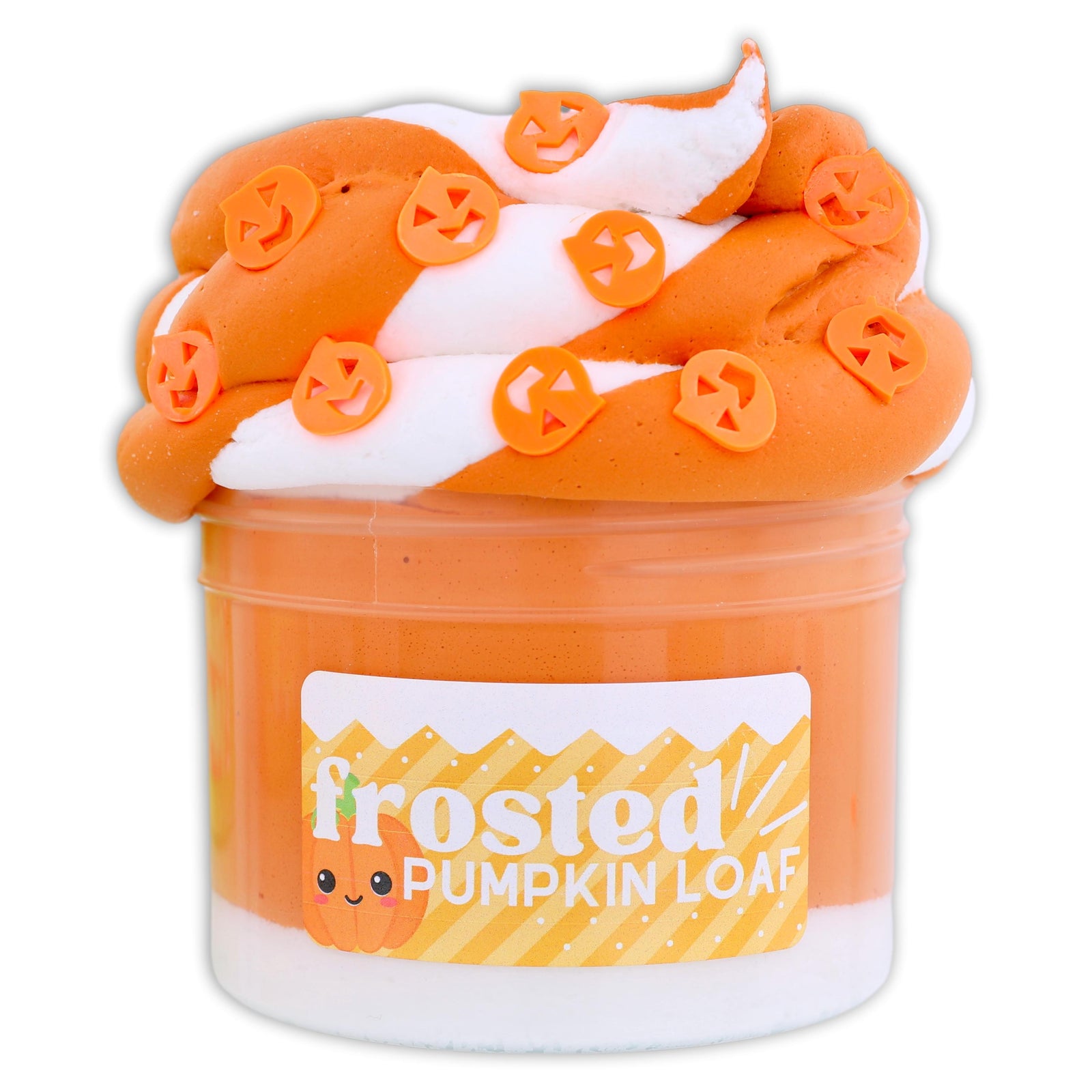 Frosted Pumpkin Loaf Butter Slime - Shop Slime - Dope Slimes