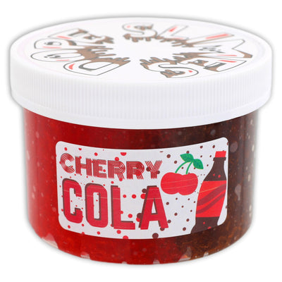 Cherry Coca-Cola Sugar Scrub Clear Slime Scented - DopeSlimes