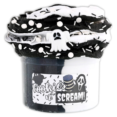 Cookies N' Scream Butter Slime - Shop Halloween Slime - Dope Slimes