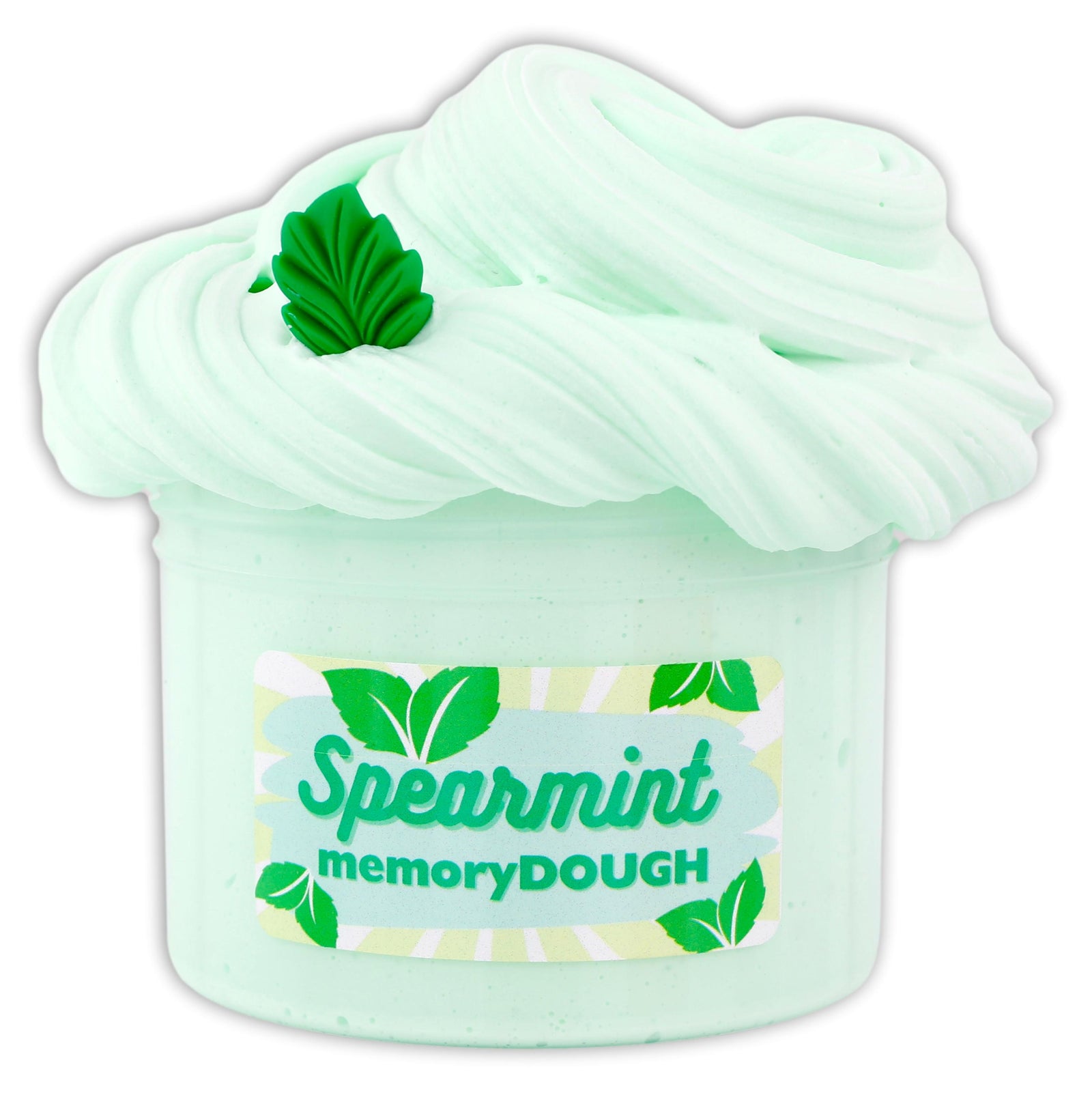 Spearmint MemoryDOUGH Slime Scented - Buy Slime - Dope Slimes Shop
