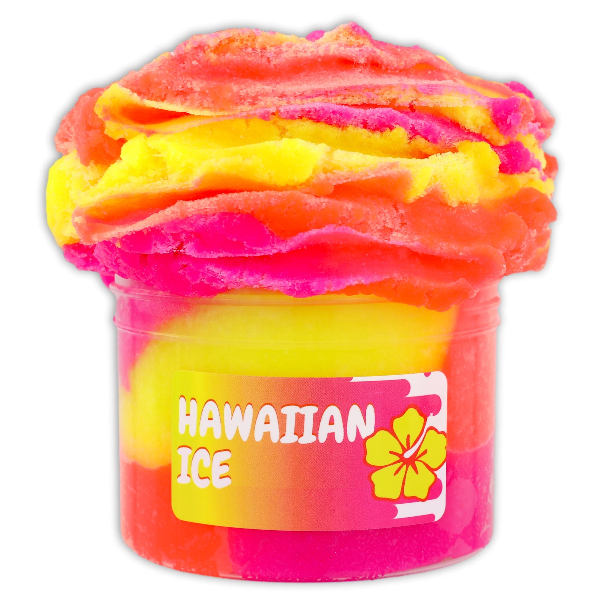 Dope Slimes Hawaiian Ice Cloud Slime 8 oz Container Multi Colored
