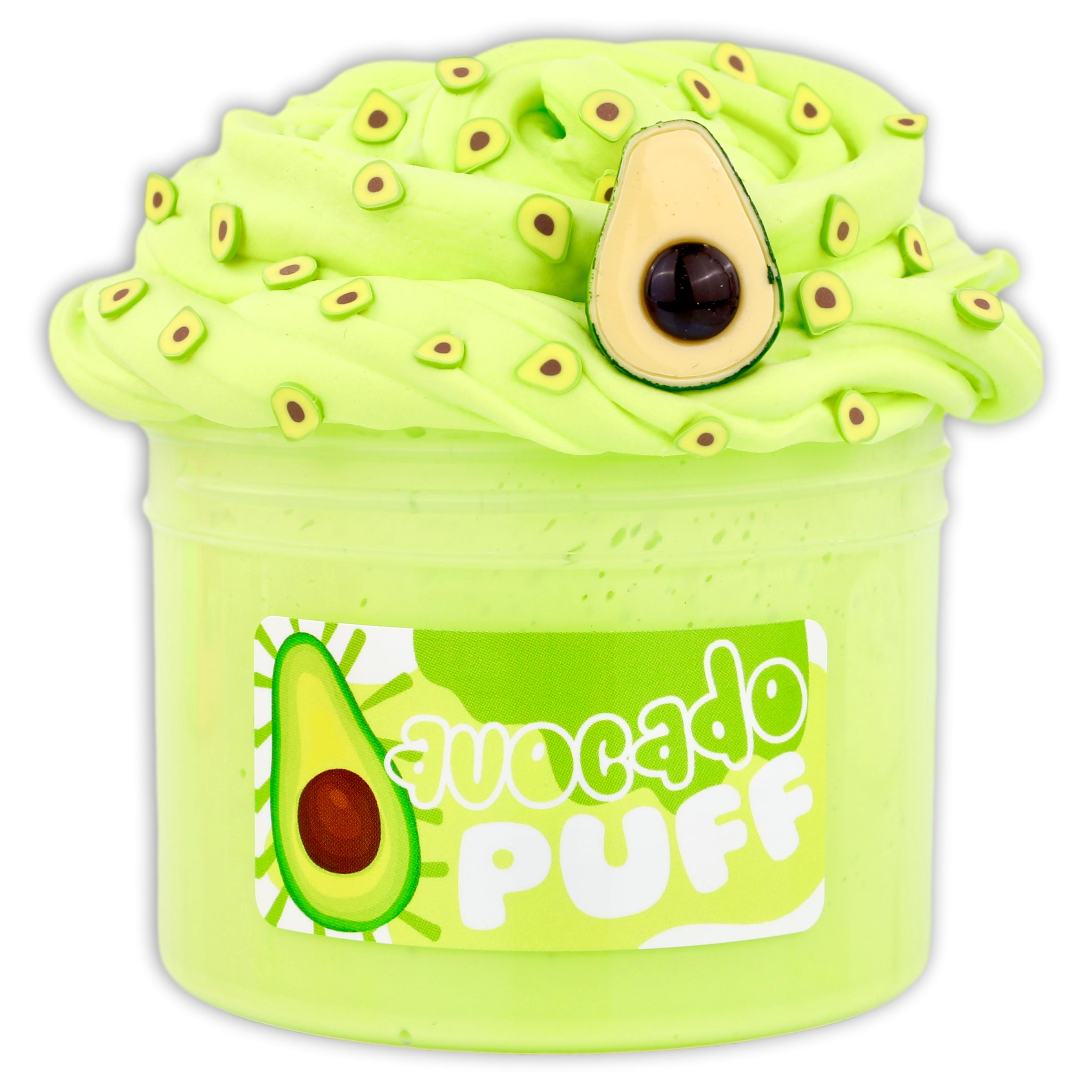 Avocado Puff Butter Slime - Shop Slime - Dope Slimes