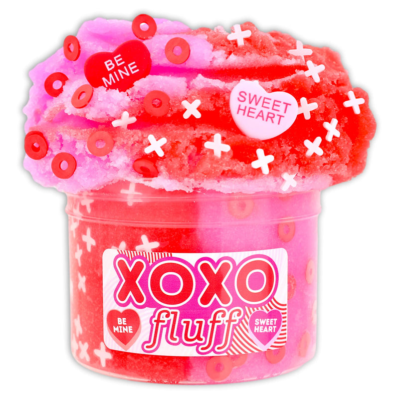 XOXO Fluff Icee Slime - Shop Valentines Slime - Dope Slimes