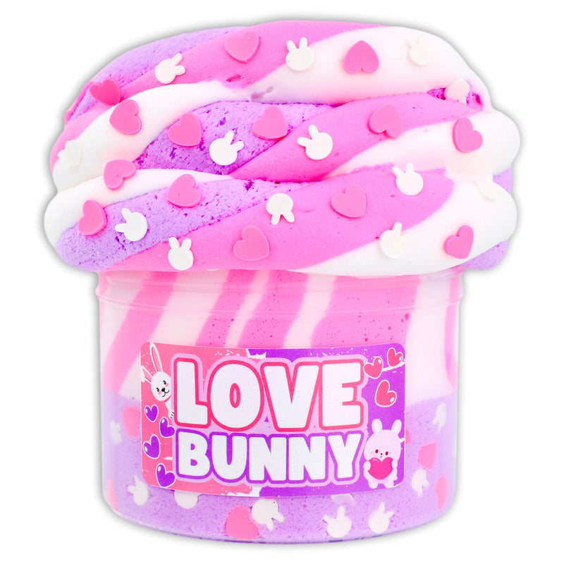 Love Bunny Unque Textured Slime - Shop Easter Slime - Dope Slimes