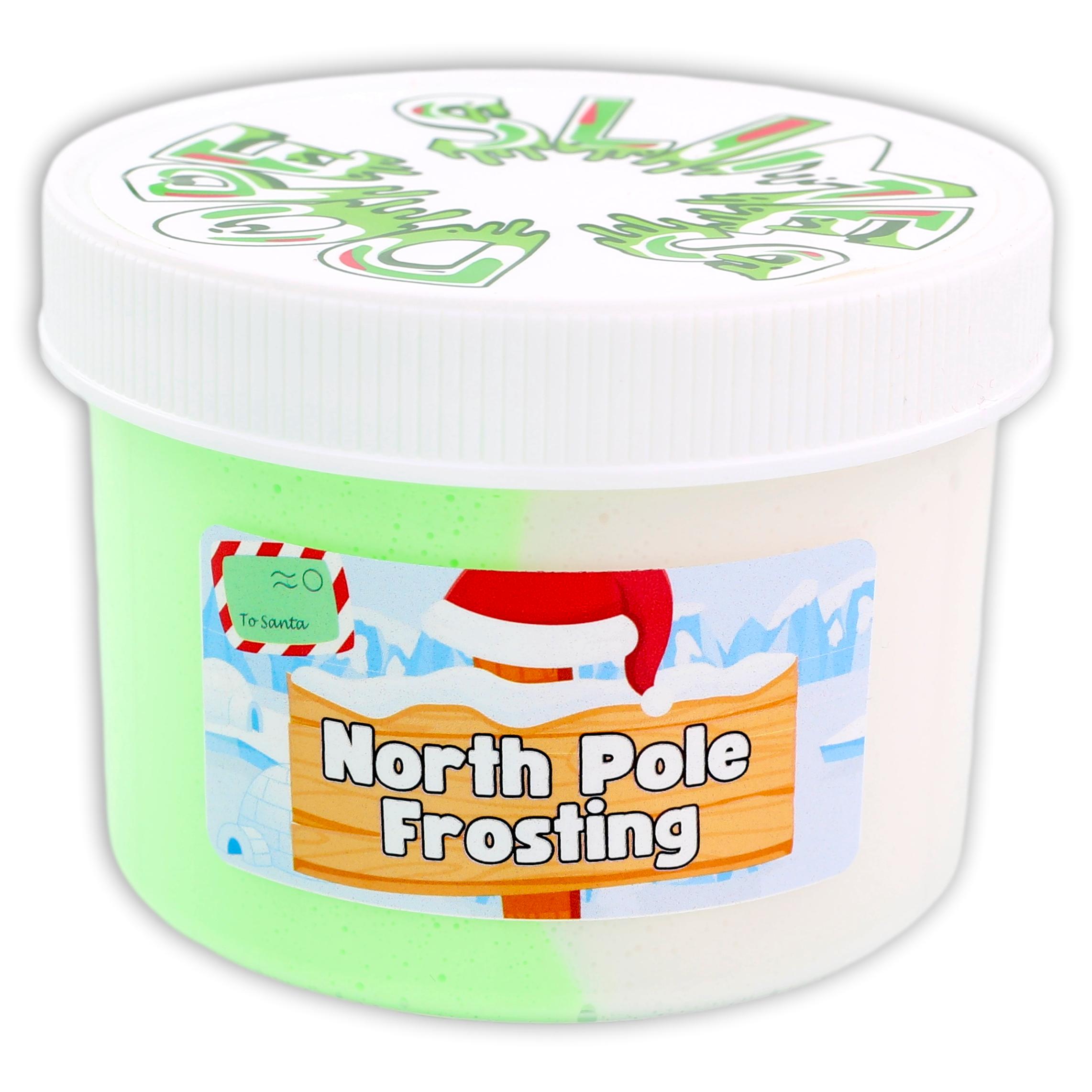 North Pole Frosting Butter Slime - Shop Christmas Slimes - DopeSlime