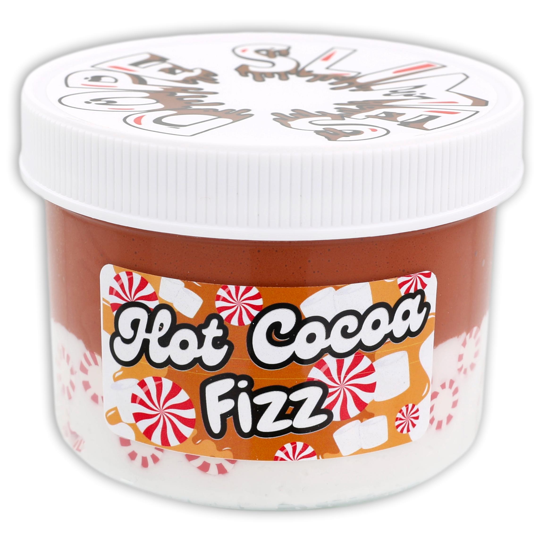 Hot Cocoa Fizz Butter Hybrid Slime - Shop Christmas Slimes - DopeSlime