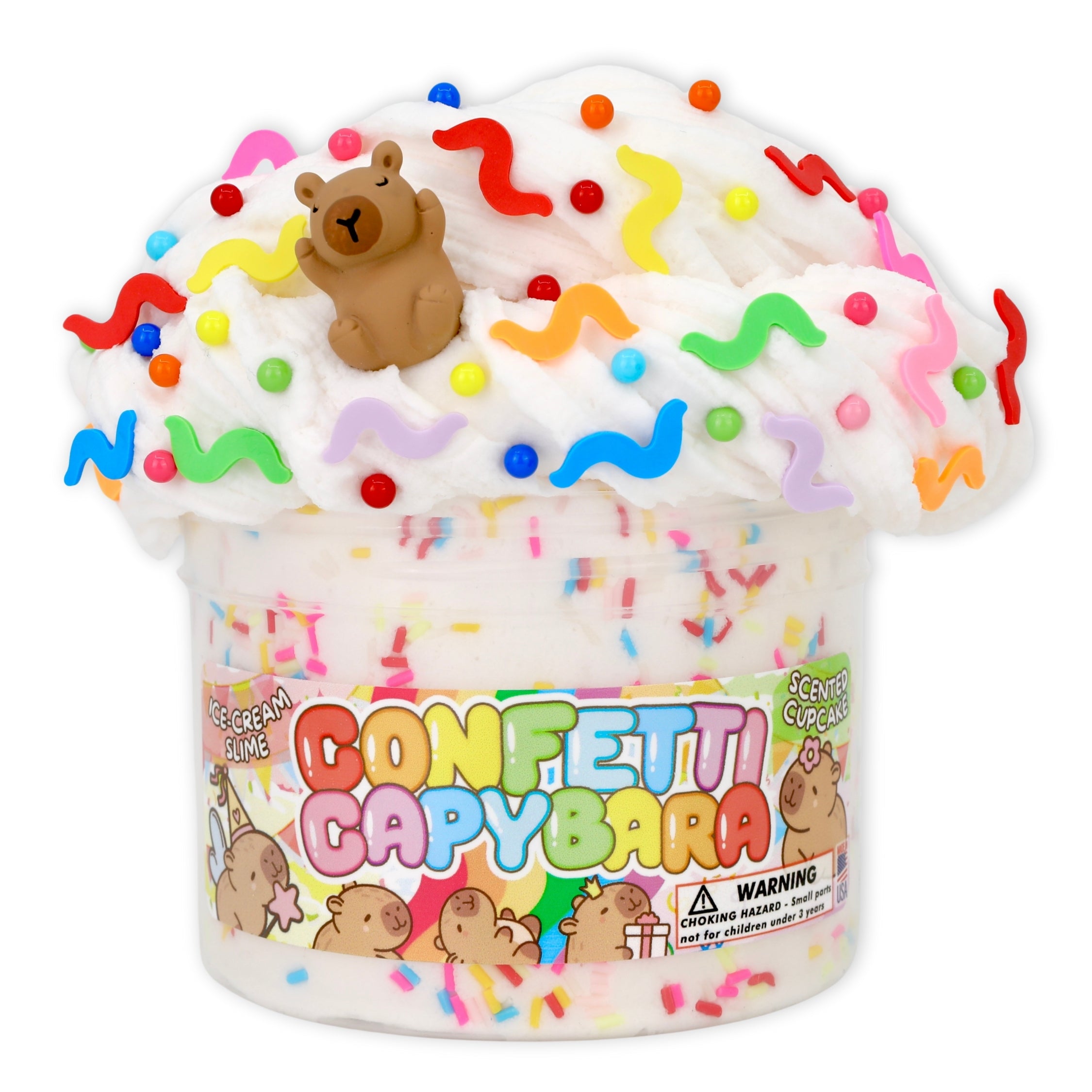 PRE-ORDER: Confetti Capybara  - Wholesale Pack of 6