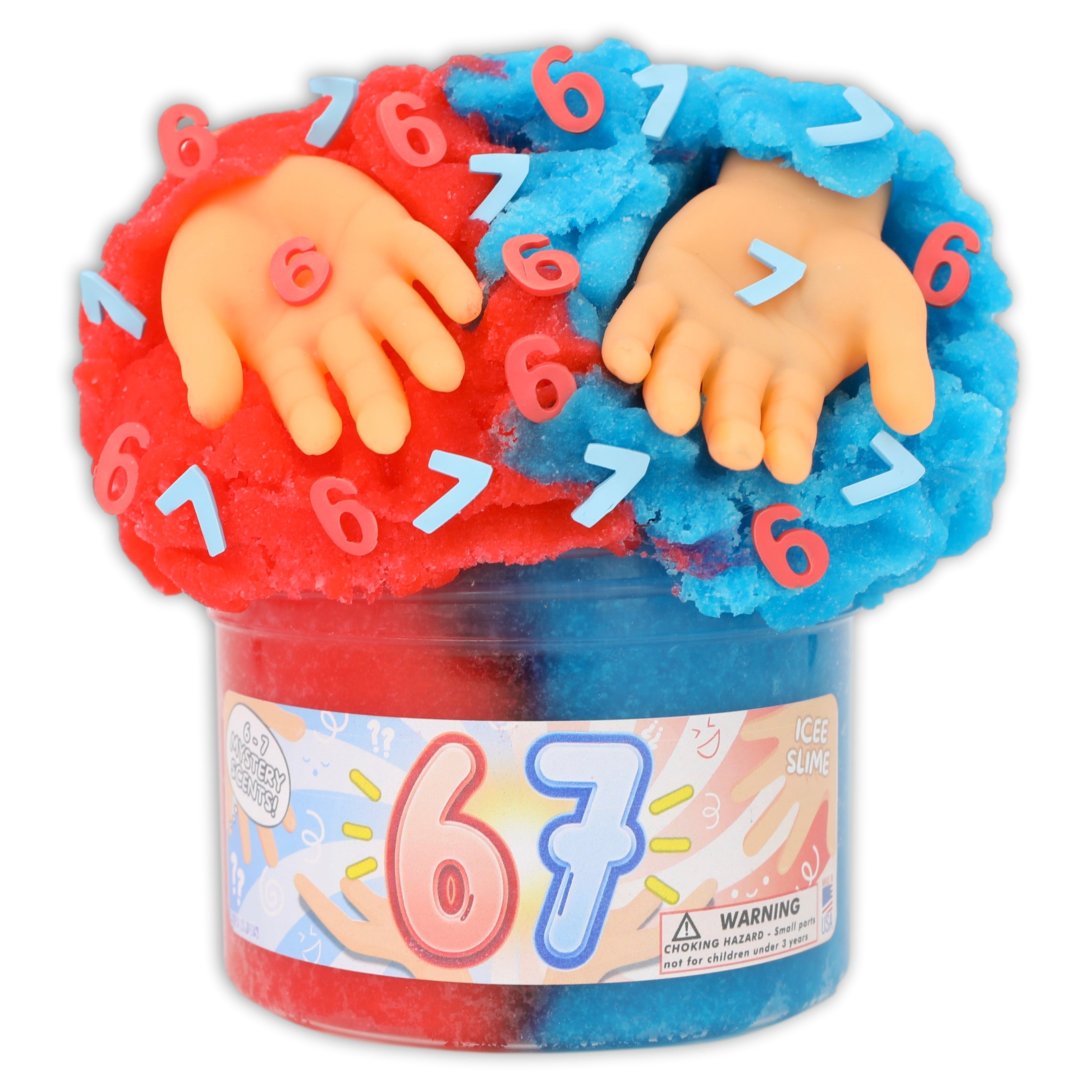 67 Six Seven Meme Brainrot Icee Slime - Shop Slimes - DopeSlime