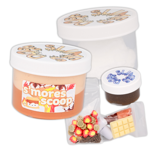 S'mores Scoop DIY Slime - Shop Slime - Dope Slimes