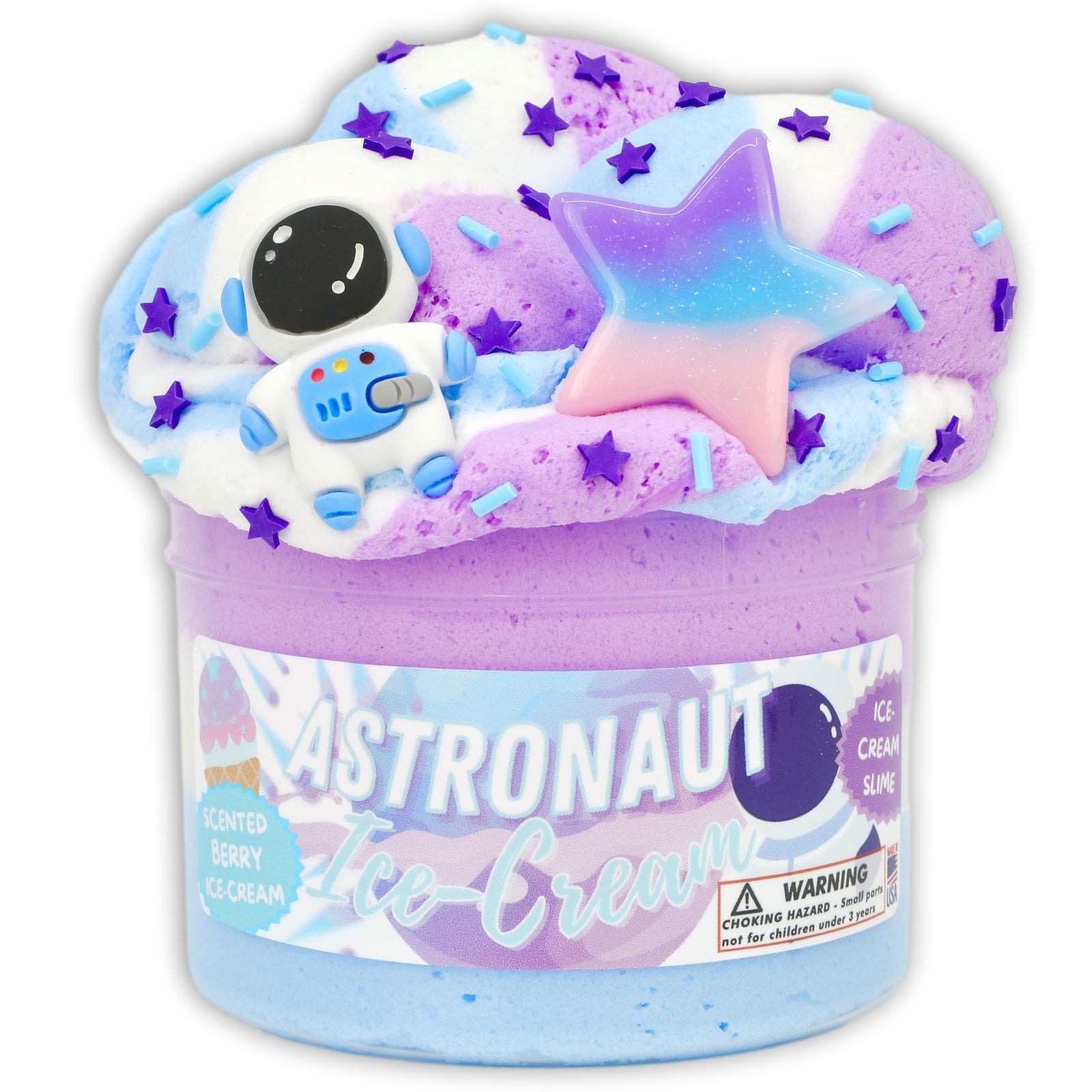 Astronaut Ice-Cream Slime - Shop Slime - Dope Slime