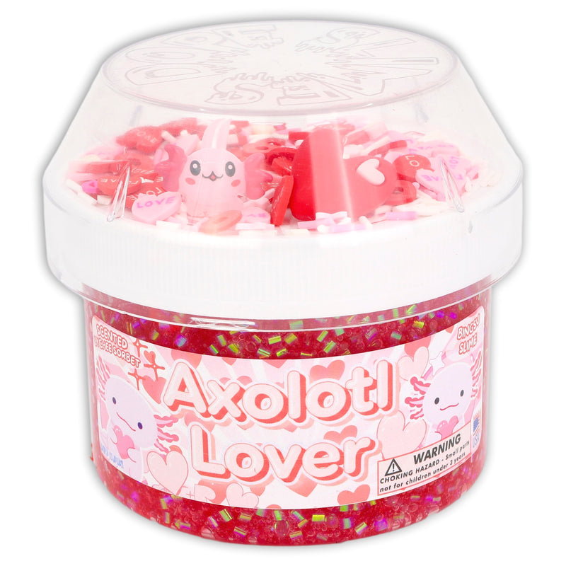 Axolotl Lover - Shop Scented Valentines Slime - Dope Slimes