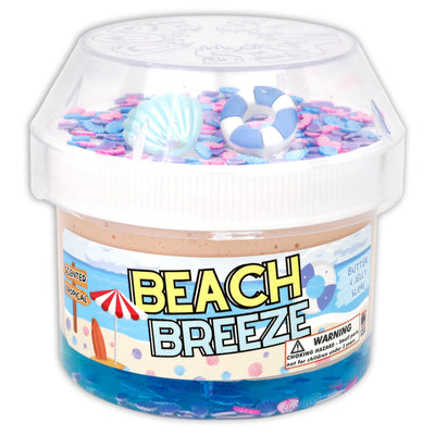 Beach Breeze Butter Clear Slime - Shop Slime - Dope Slimes