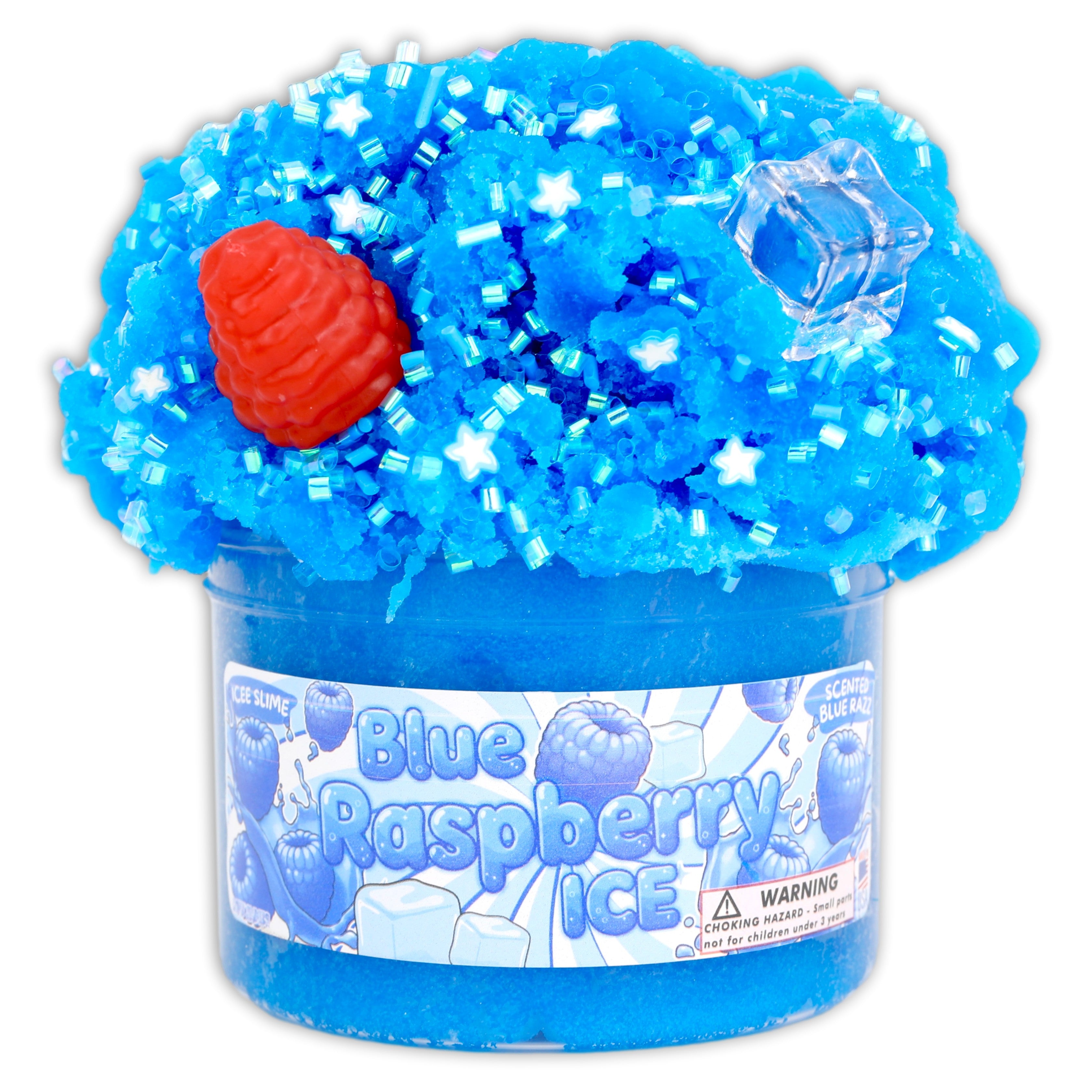 Blue Raspberry Ice Icee Slime - Shop Slimes - Dope Slimes
