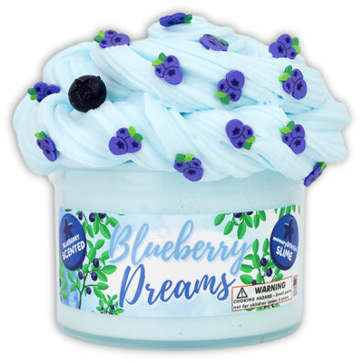 Blueberry Dreams memoryDOUGH Slime - Shop Slime - Dope Slimes