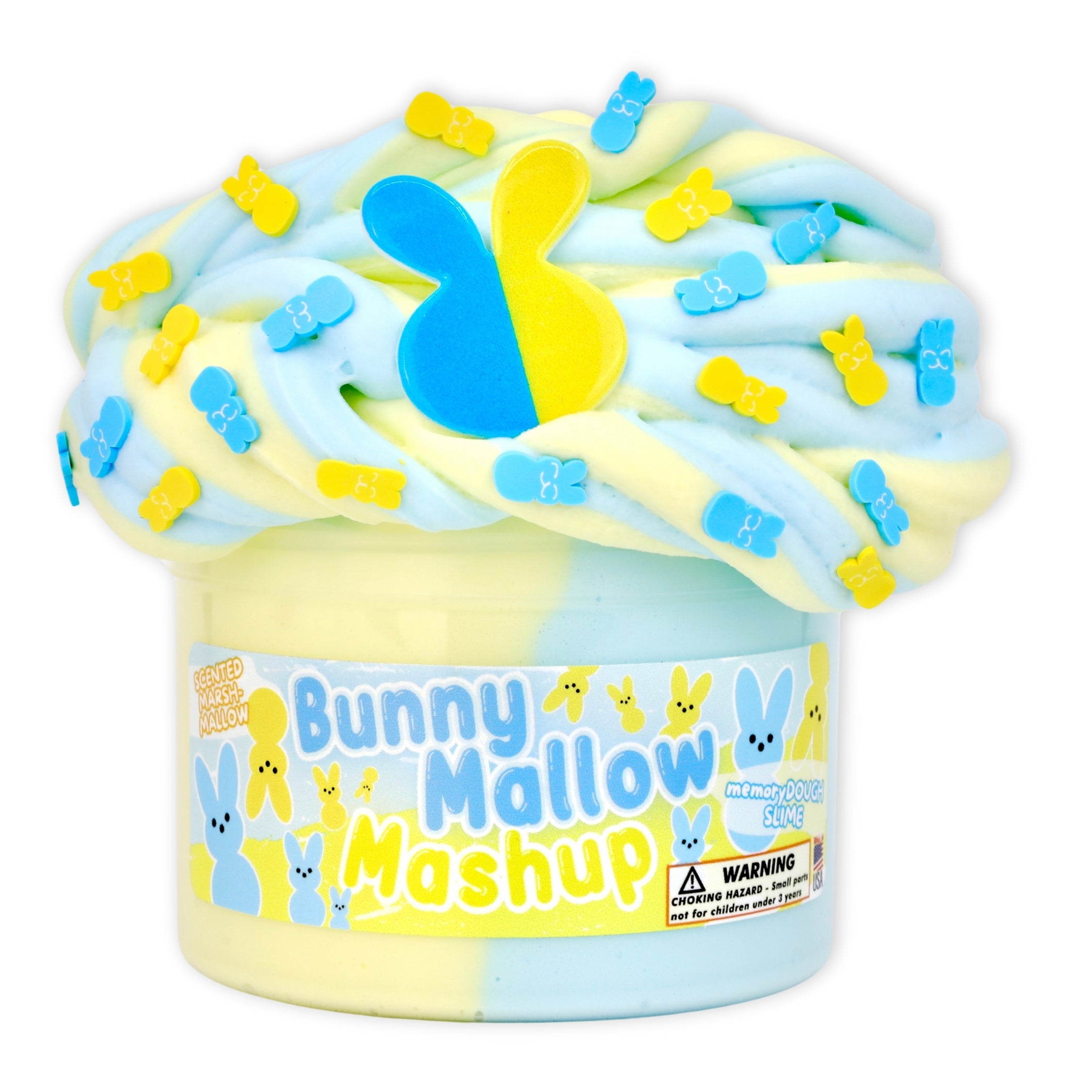 Bunny Mallow Mashup Butter Slime - Shop Slime - Dope Slimes