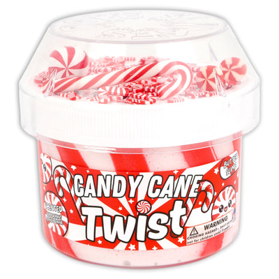 Candy Cane Twist memoryDOUGH® Christmas Slime - Shop - Dope Slimes