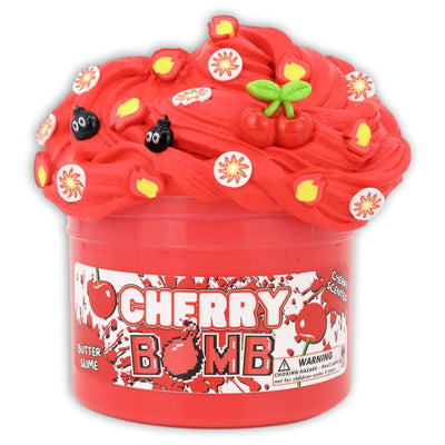 Cherry Bomb Butter Slime Scented - Buy Slime Here - Dope Slimes Shop