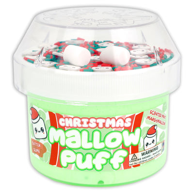 Christmas Mallow Puff Butter Slime - Shop Christmas Slimes - DopeSlime