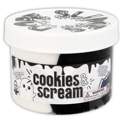 Cookies N' Scream Butter Slime - Shop Halloween Slime - Dope Slimes