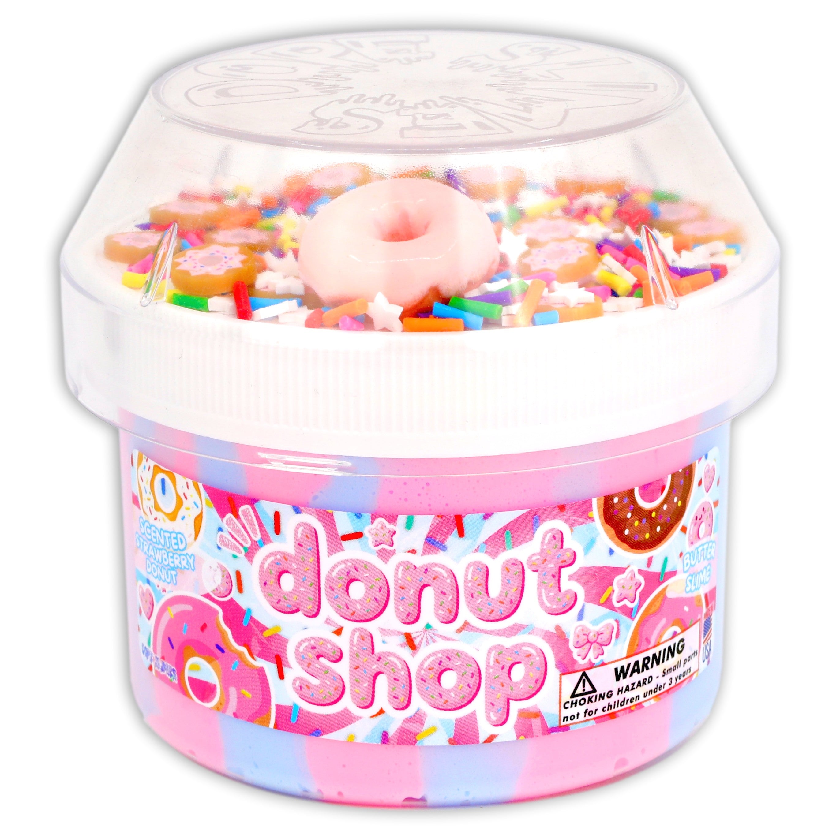 Donut Shop Butter Slime - Shop Slimes - DOPESLIMES