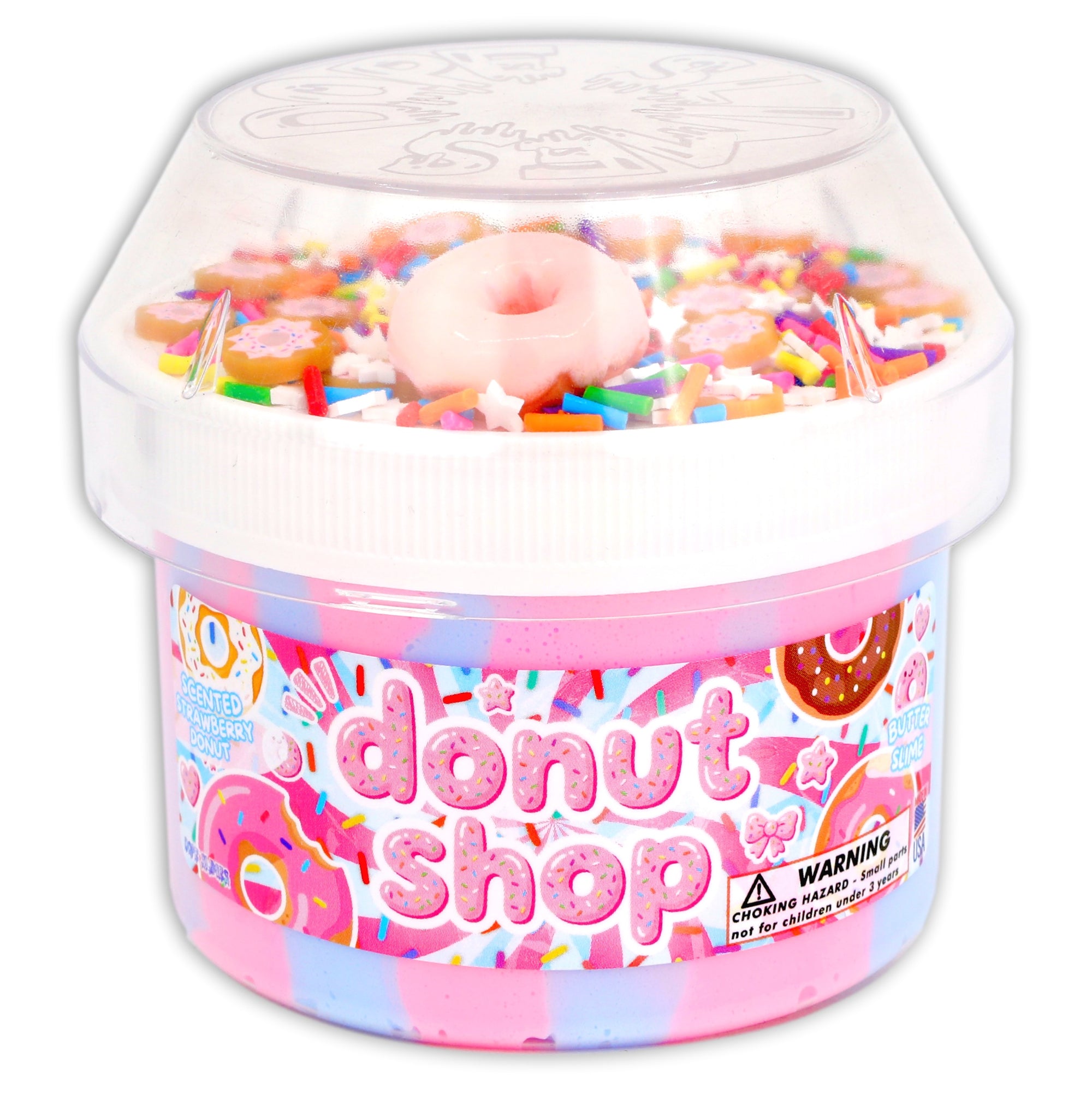Donut Shop Butter Slime - Shop Slimes - DOPESLIMES