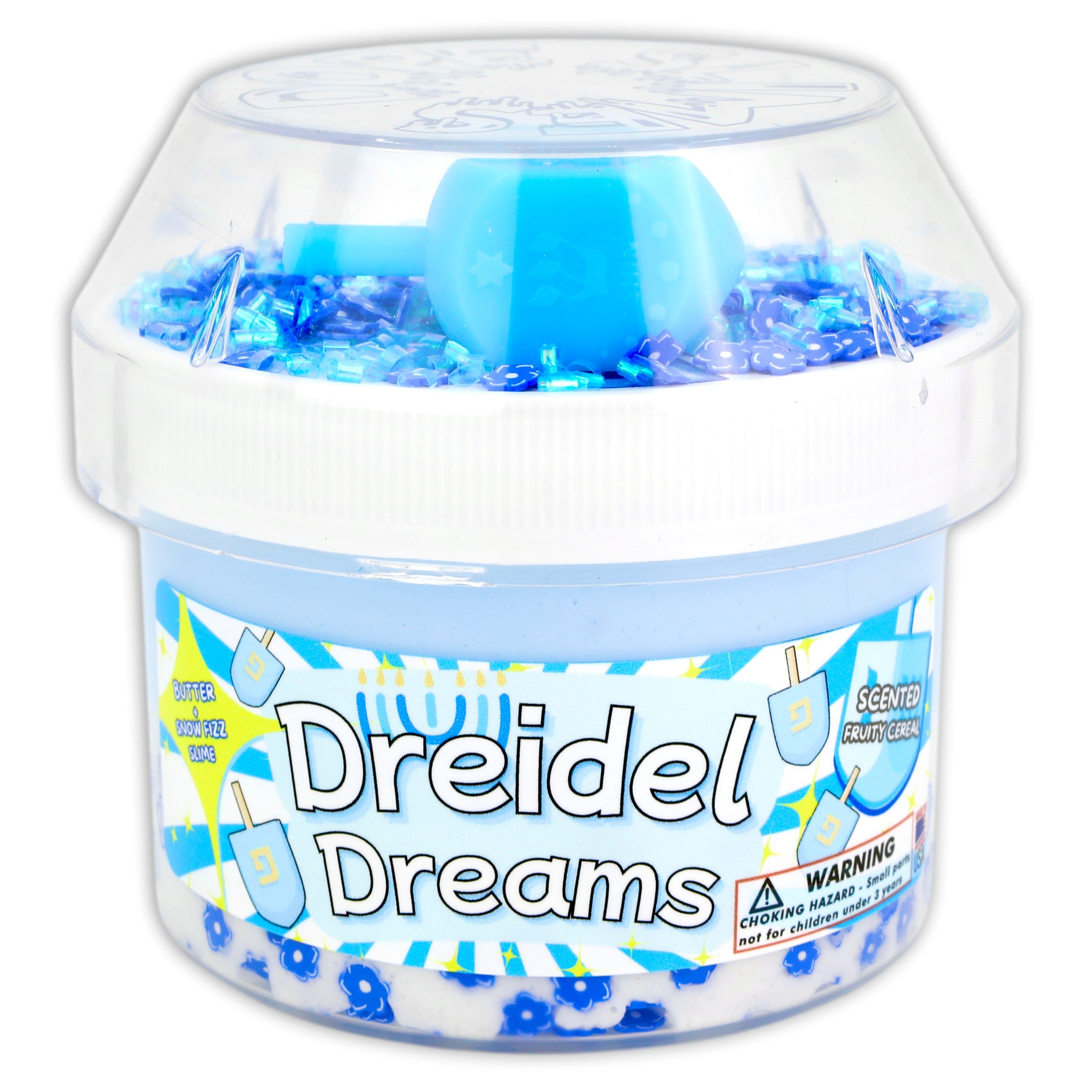 Dreidel Dreams Hybrid Slime - Shop Hannukah Slimes - Dope Slimes