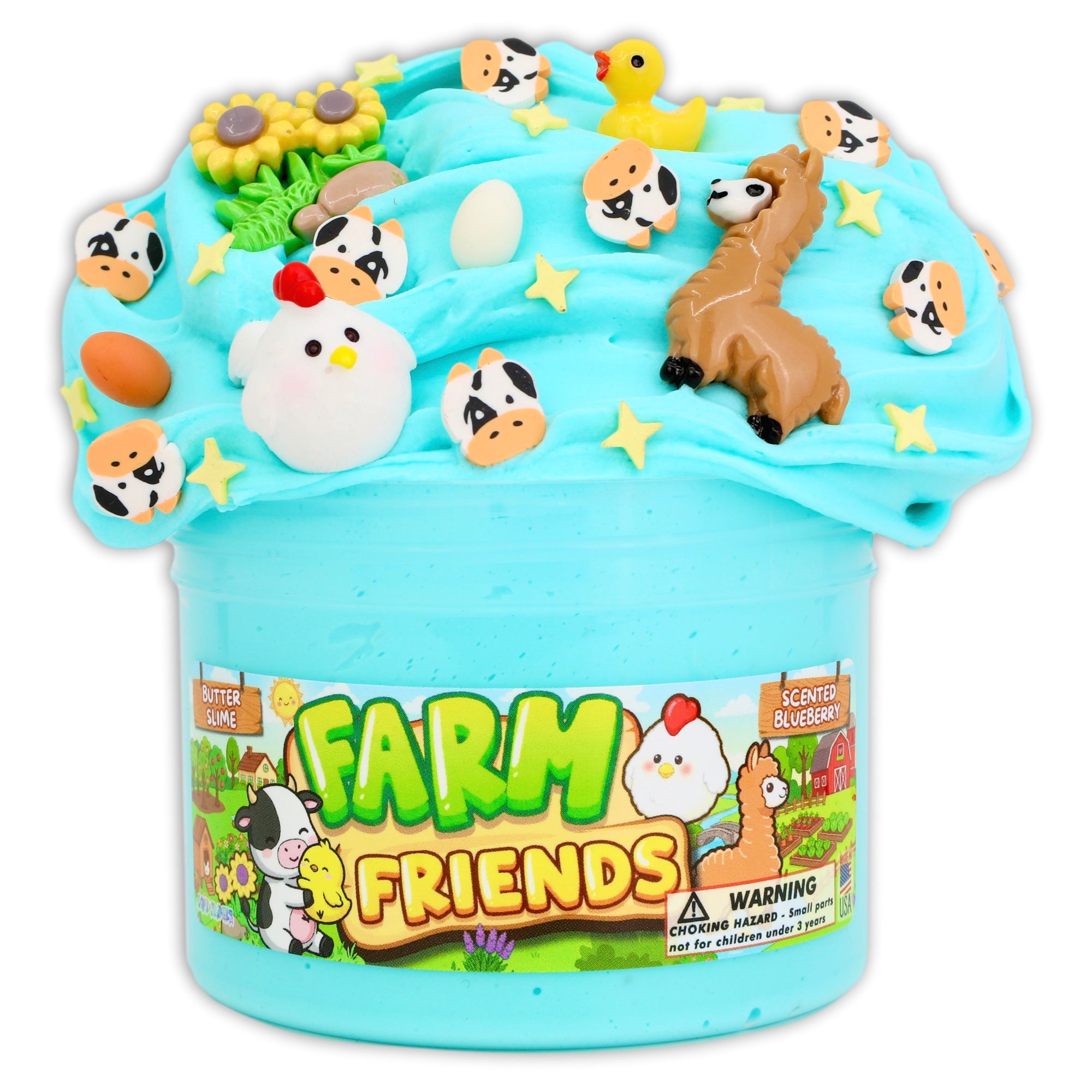 Farm Friends Scented Slime - Shop Slimes - DOPESLIMES