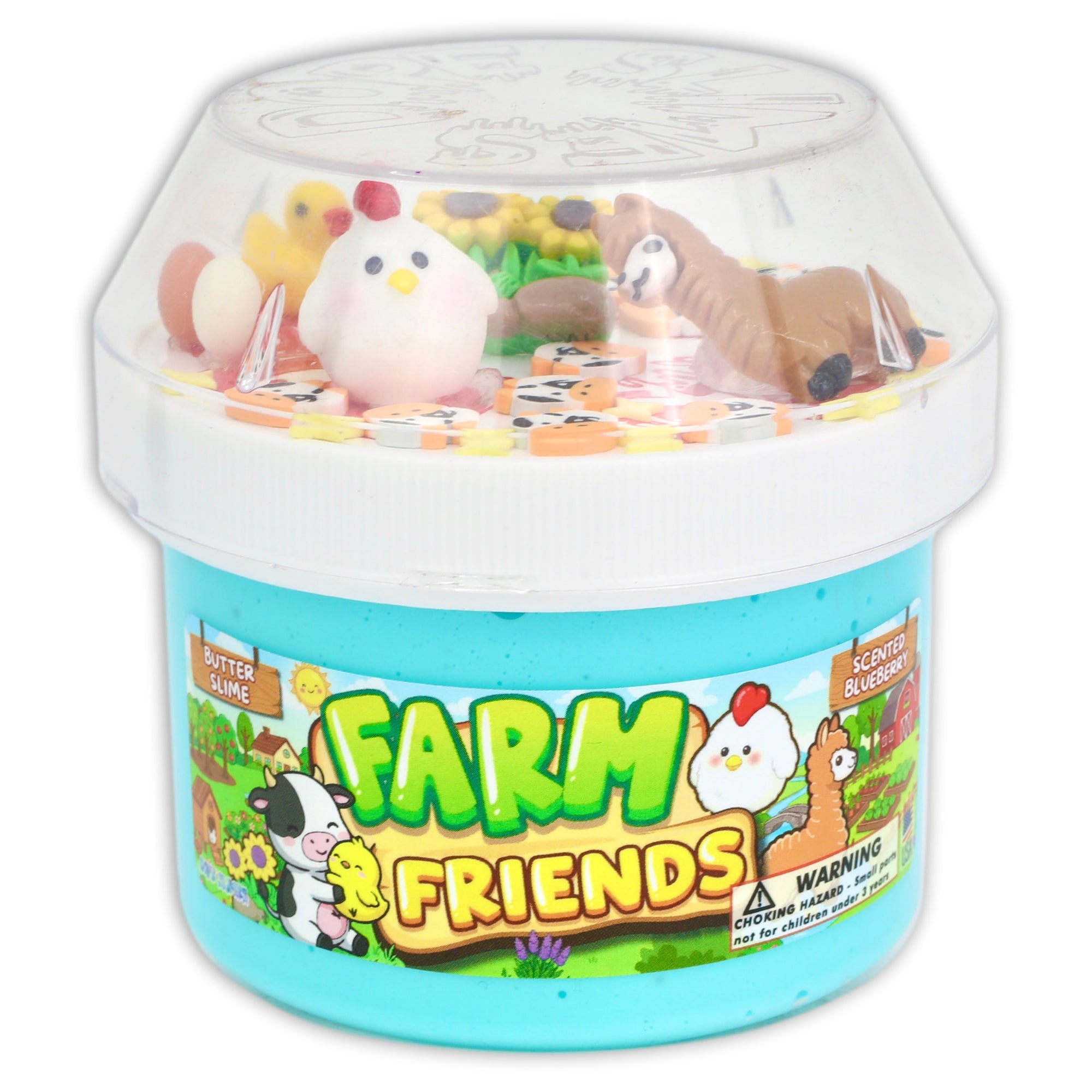 Farm Friends Scented Slime - Shop Slimes - DOPESLIMES