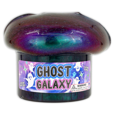 Ghost Galaxy Clear Halloween Slime - Shop Slimes - DOPESLIMES