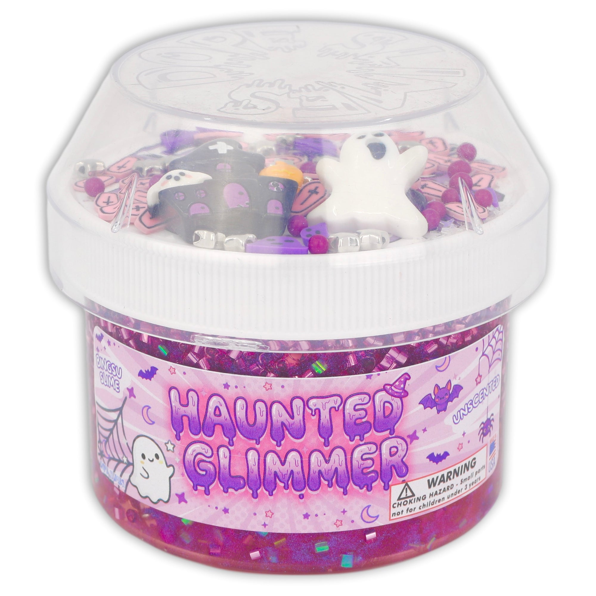 Haunted Glimmer Bingsu Slime - Shop Slimes - DOPESLIMES