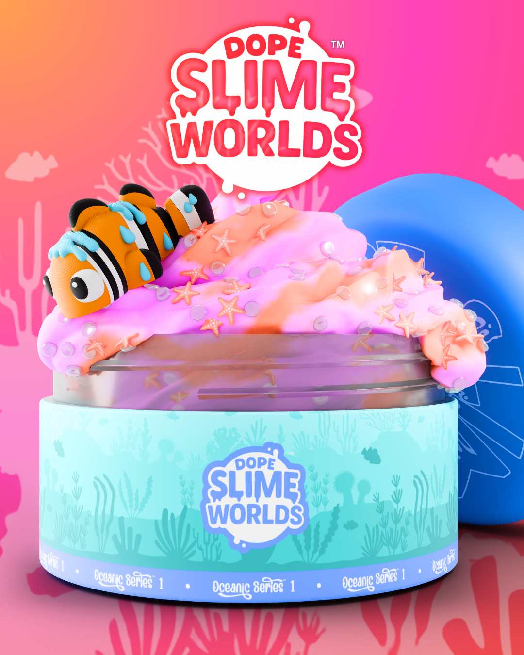 Dope Slime Worlds™ - Oceanic Series - Slime Blind Box