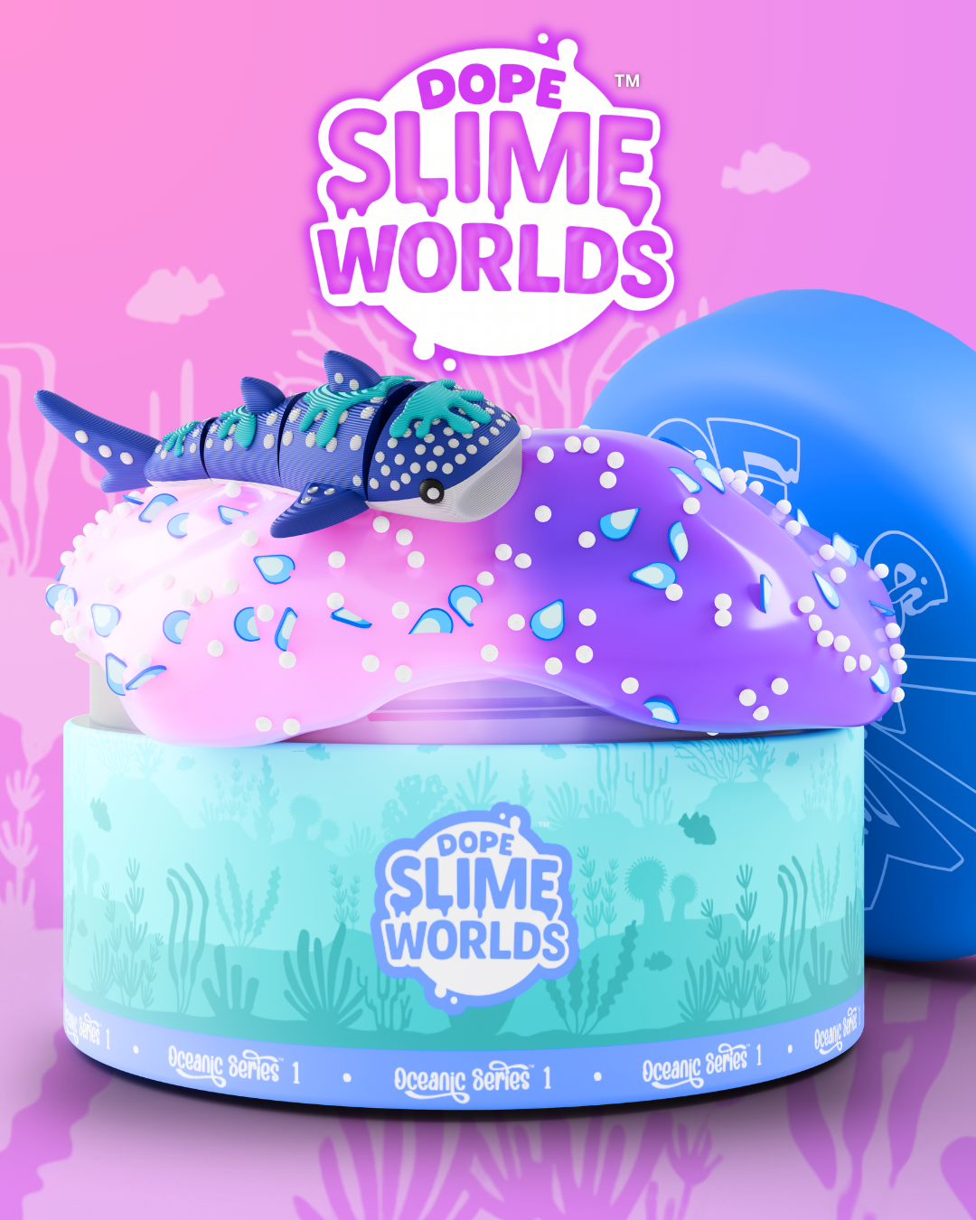Dope Slime Worlds™ - Oceanic Series - Slime Blind Box