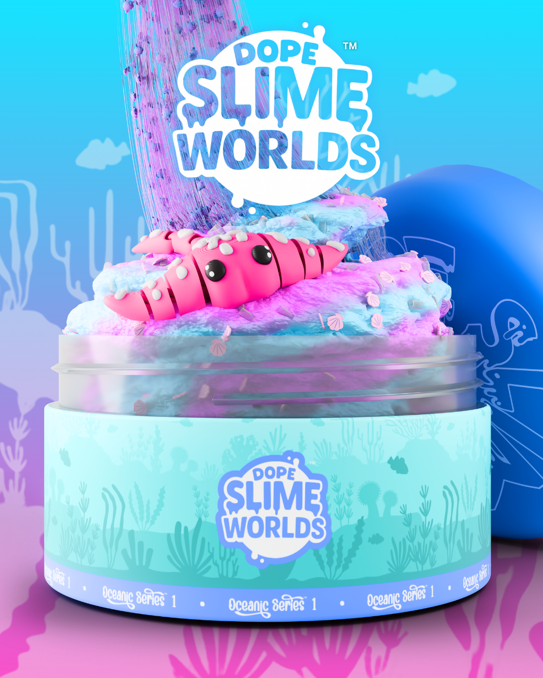 Dope Slime Worlds™ - Oceanic Series - Slime Blind Box