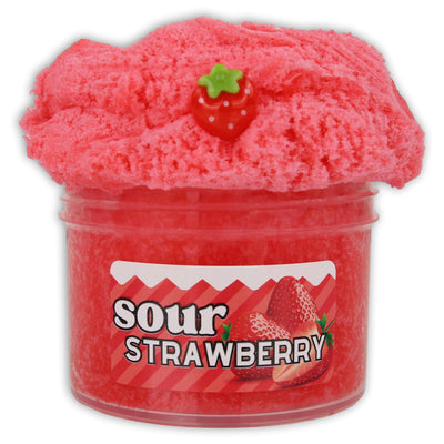 Sour Strawberry Cloud Slime - Buy Slime Here - Dope Slimes