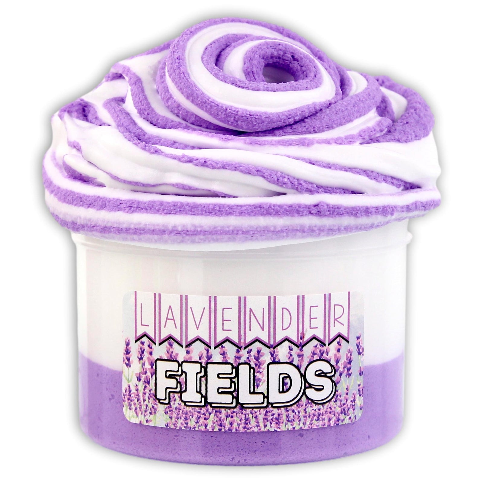 Lavender Fields Cloud Cream Slime - Shop Slime - Dope Slimes