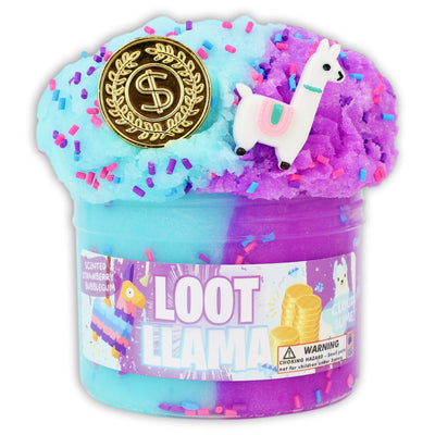 Loot Llama Cloud Slime - Shop Slime - Dope Slimes