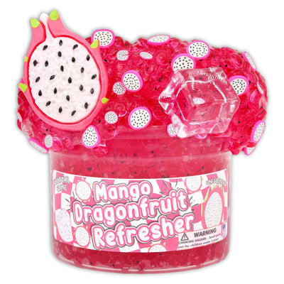 Mango Dragonfruit Refresher Fishbowl Slime - Buy Slime Here - Dope Slimes Shop