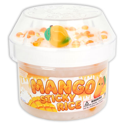 Mango Sticky Rice Scented Slushie Slime - Shop Slimes - Dope Slimes
