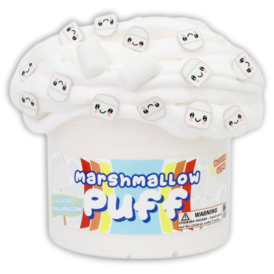 Marshmallow Puff Scented Butter Slime - Shop Slime - Dope Slimes