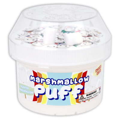 Marshmallow Puff Scented Butter Slime - Shop Slime - Dope Slimes