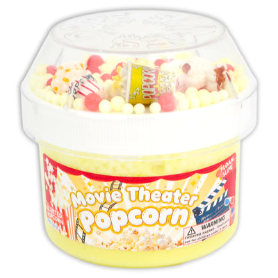 Movie Theater Popcorn Floam Slime - Shop Slimes - Dope Slimes