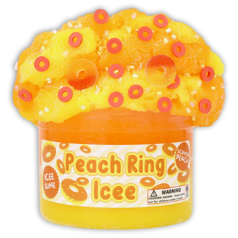 Peach Ring Icee Slime - Shop Slime - Dope Slimes