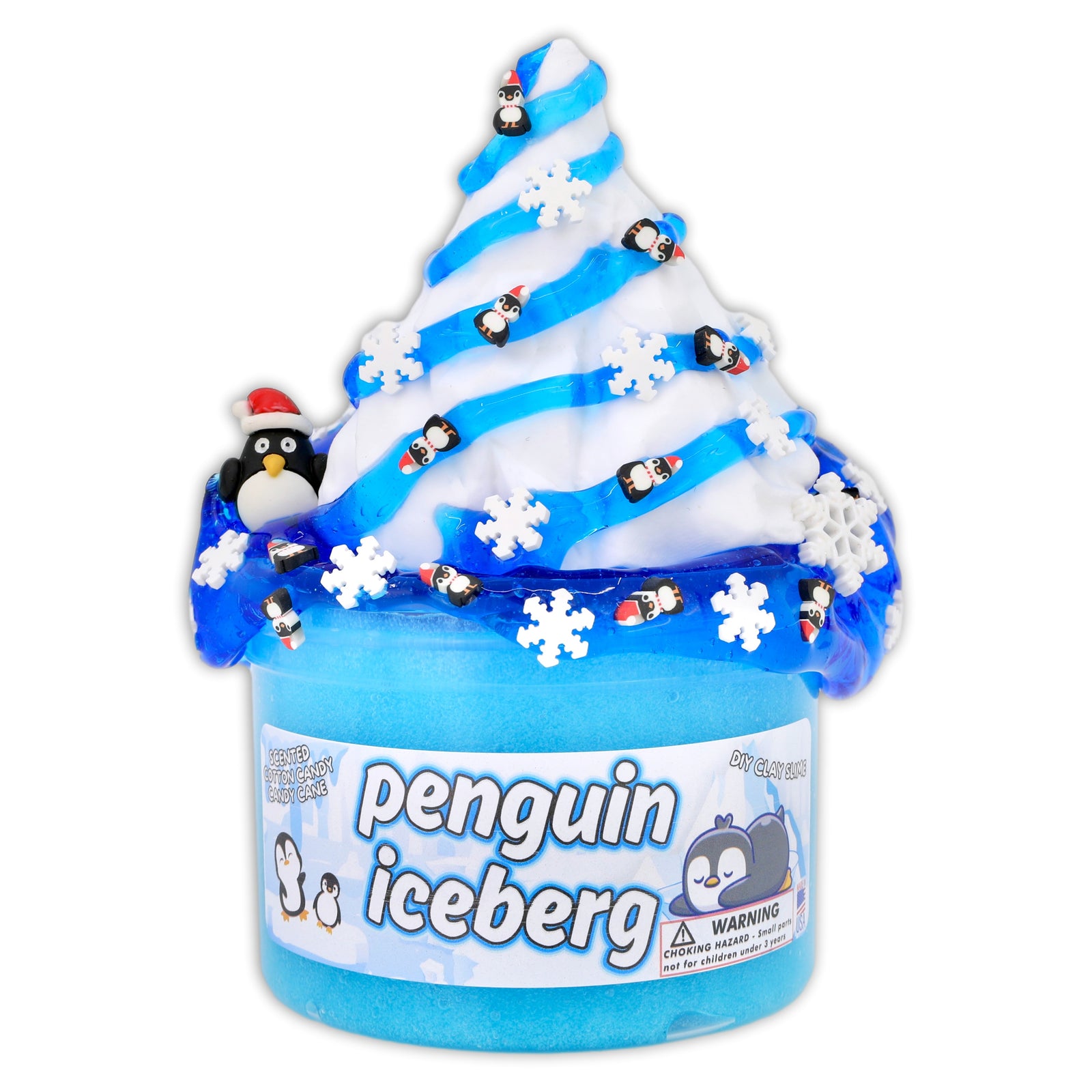 Penguin Iceberg DIY Kit Slime - Shop Christmas Slimes