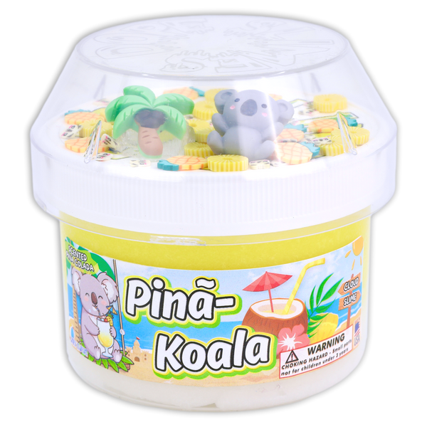 Piña Coala Cloud Slime - Shop Scented Slimes - Dope Slimes