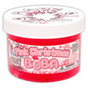 Pink Christmas Boba Clear Slime - Shop Christmas Slimes