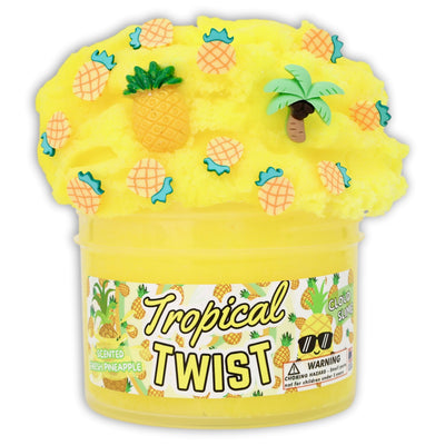 Tropical Twist Cloud Slime Scented w/ Charm - Buy Slime - DopeSlimes