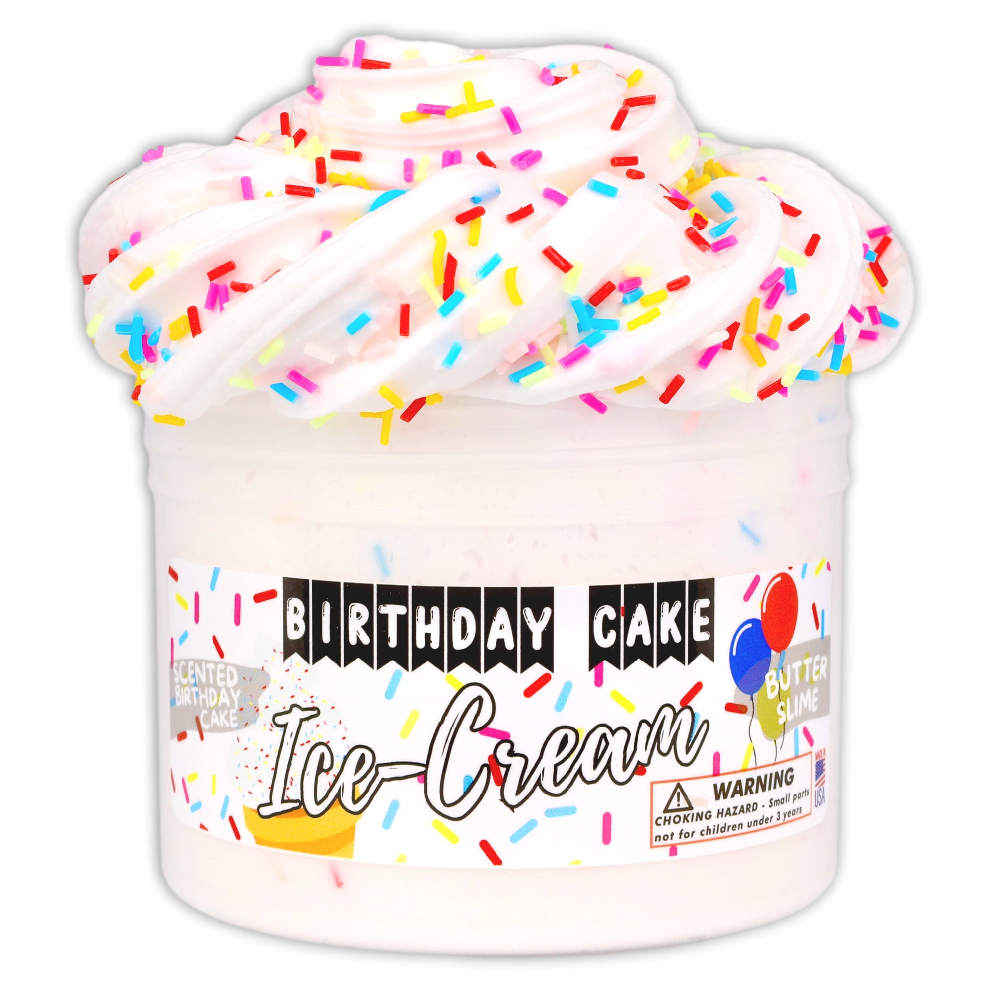 BS1118 - 1000037450 - Birthday Cake Ice-Cream - Wholesale Pack of 18