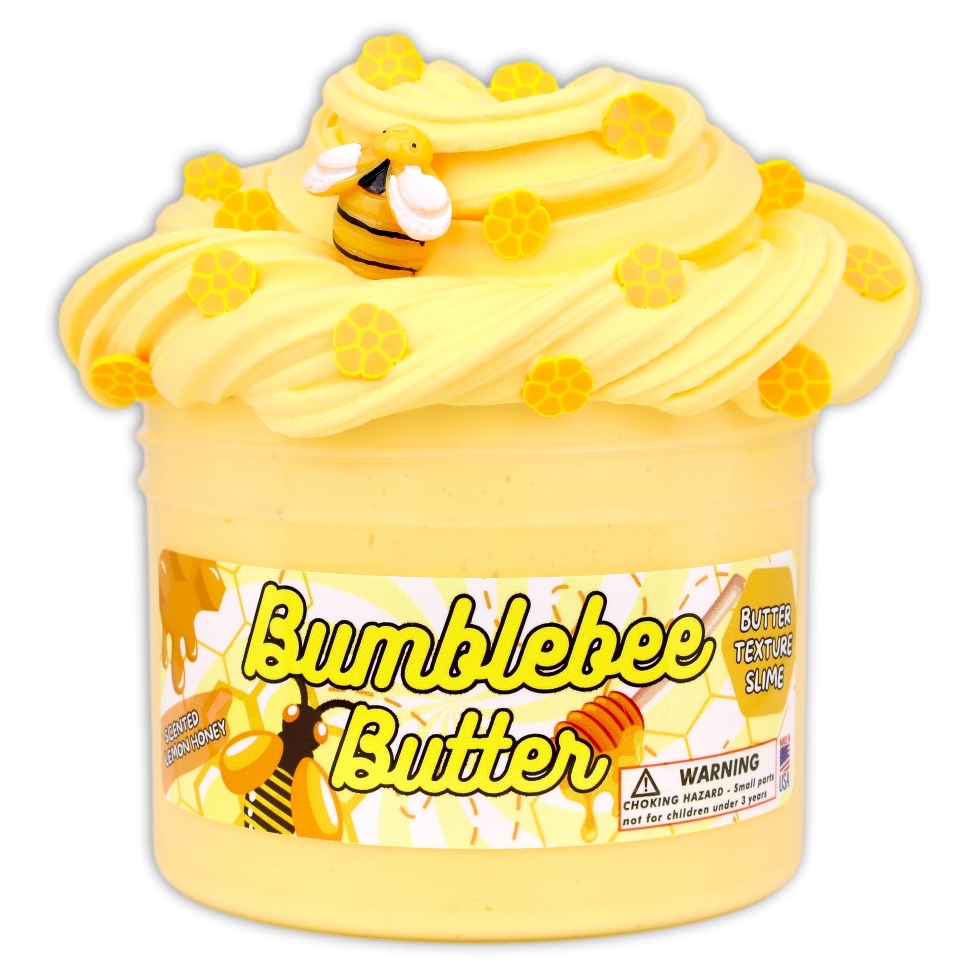 Bumblebee Butter Slime - Shop Slime - Dope Slimes