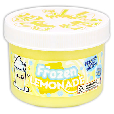 Frozen Lemonade Slush Slime - Shop Slime - Dope Slimes